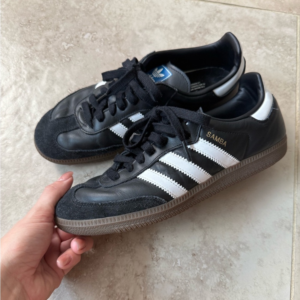 Adidas Black and White Sambas